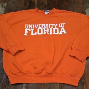 University of Florida Orange Sweatshirt Size Large